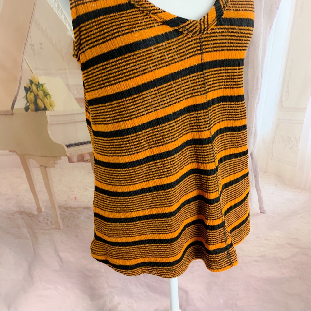 Peyton Jensen Striped Racerback Tank top - Picture 6 of 11